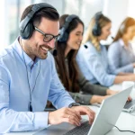 ai qms telecom customer service